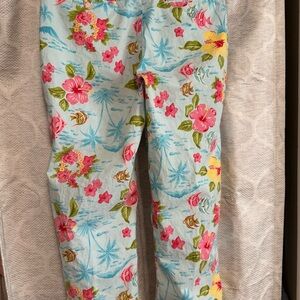 Tommy Hilfiger Light Blue Tropical Floral Shorts
